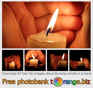 images free photo bank tOrange offers free photos from the section: burning-candle-hand