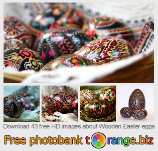images free photo bank tOrange offers free photos from the section:  wooden-easter-eggs