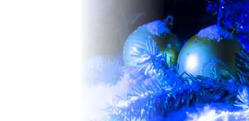 FX №102238 Christmas blue background