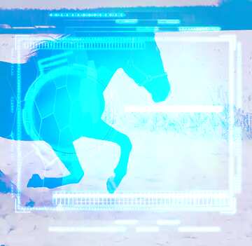 FX №179025  Horse  Infographic Creative Design Background