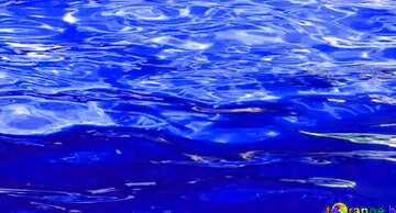 FX №18764 Blue color. Texture water pool.