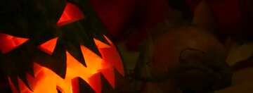 FX №18656 Cover. Scary pumpkin candle holder.