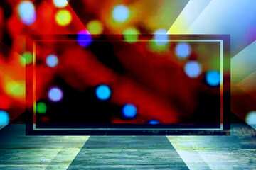 FX №185173 Clean wooden table with blurred background New Year  powerpoint website infographic template banner ...