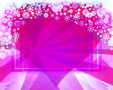 FX №192337 heart Christmas background design