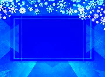 FX №192335 Blue Christmas template business