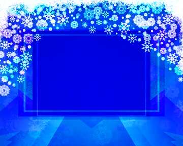 FX №192305 Blue Christmas template