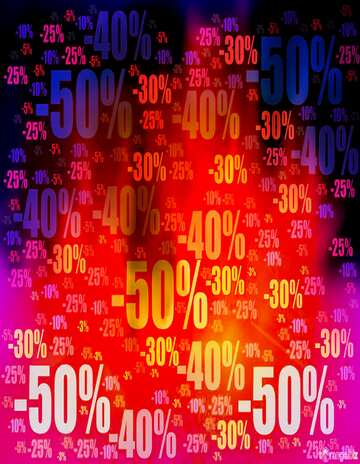 FX №195955  Hot Sale banner responsive fire Store discount dark background.