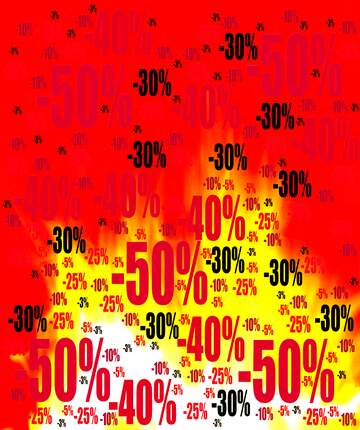 FX №197229  Sale offer discount template Hot Sales Background