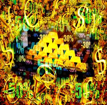 FX №200461 Safe with gold discount sales promo trade finance.