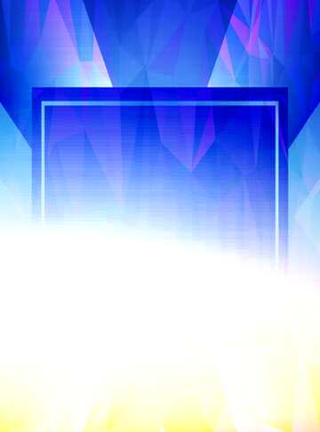 FX №202474 Sunset Gradient Polygonal abstract geometrical background with triangles Template