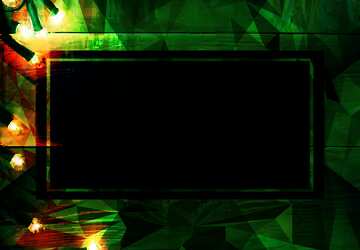 FX №203266 Christmas Template Polygonal abstract geometrical background with triangles