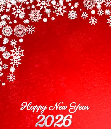FX №207411 Red Christmas background happy new year 2026