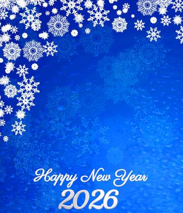 FX №207448 Blue Christmas background happy new year 2026