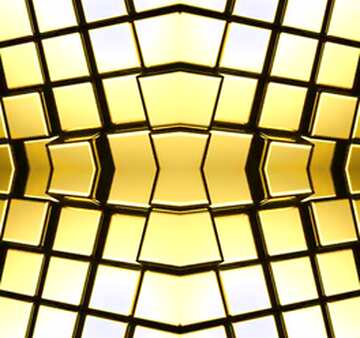 FX №213931 3d abstract gold metal cube background Pattern Screen Texture