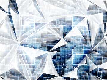 FX №215710 Polygon technology pattern tech abstract texture techno background