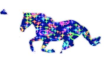 FX №222565 Horse Holiday silhouette