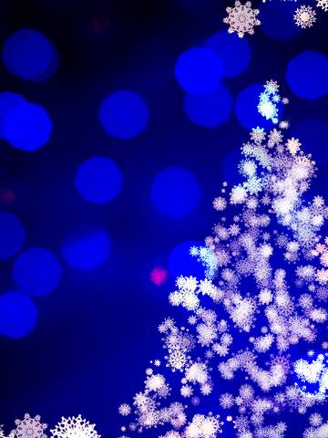 FX №265661 Glistening Snowflakes: Aesthetic Christmas Background Delight