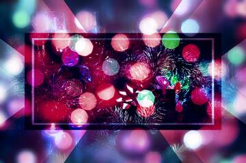 FX №265779 Snowy Christmas Wonderland Holiday Background