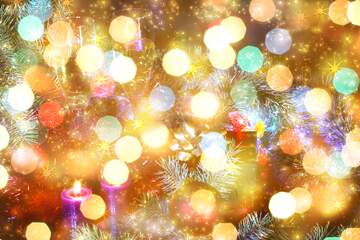 FX №265780 Winter Holiday Festivities Christmas Scene