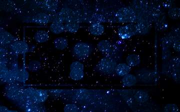 FX №273379 Stunning Blue Galaxy Abstract - Cosmic Sparkling Background for Design