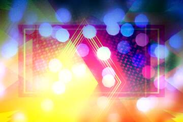 FX №273528 Vibrant Bokeh Bliss: A Colorful Abstract Composition for Art Lovers