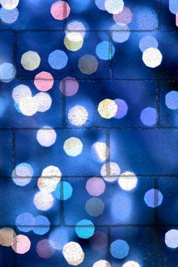 FX №276798 Captivating Bokeh Lights: A Dreamy Blue Background