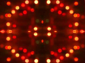 FX №49412 Background of Christmas lights pattern
