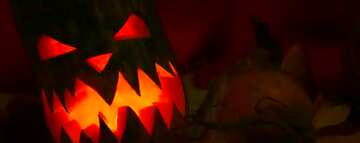 FX №59702 Abdeckung. Scary Kürbis-Kerze-Halter.