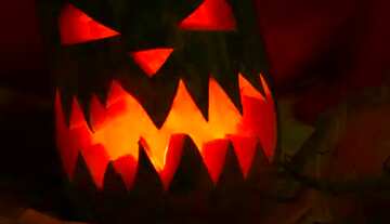 FX №59705 Abdeckung. Scary Kürbis-Kerze-Halter.