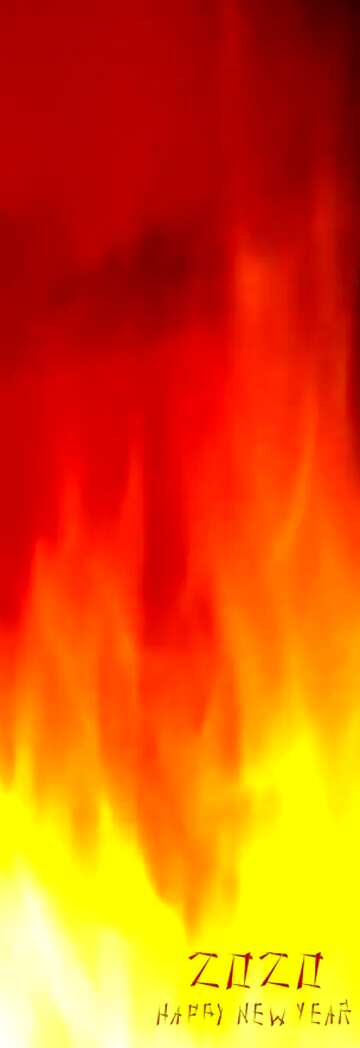 FX №73527 Fire hot sale banner background for New Year