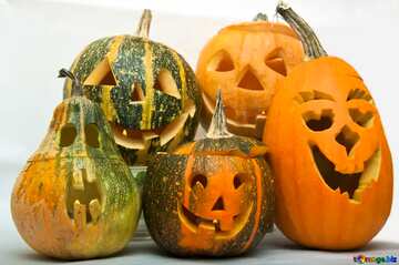 FX №77583 Faces from pumpkin