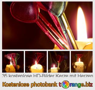 Bilddatenbank tOrange bietet kostenlosen Fotos aus dem Bereich:  kerze-mit-herzen