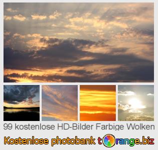 Bilddatenbank tOrange bietet kostenlosen Fotos aus dem Bereich: farbige-wolken