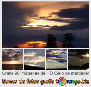 Banco de imagen tOrange ofrece fotos gratis de la sección: cielo-de-atardecer