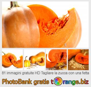Banca Immagine di tOrange offre foto gratis nella sezione:  tagliare-la-zucca-con-una-fetta