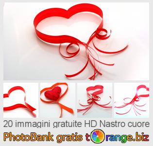 Banca Immagine di tOrange offre foto gratis nella sezione:  nastro-cuore