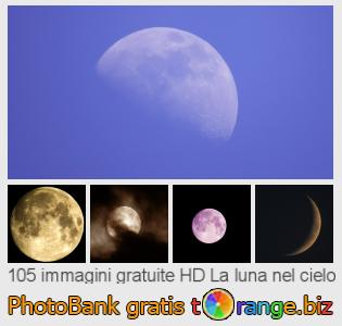 Banca Immagine di tOrange offre foto gratis nella sezione: la-luna-nel-cielo