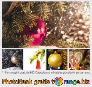 Banca Immagine di tOrange offre foto gratis nella sezione:  capodanno-e-natale-giocattolo-su-un-ramo