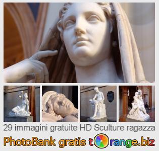 Banca Immagine di tOrange offre foto gratis nella sezione:  sculture-ragazza