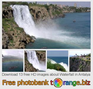 images free photo bank tOrange offers free photos from the section:  waterfall-antalya