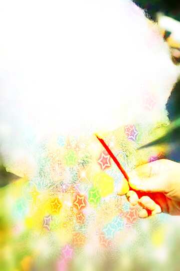 FX №152393 candy cotton Gala festivities background