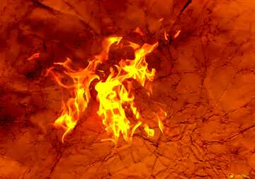 FX №168715 Red fire vintage paper texture