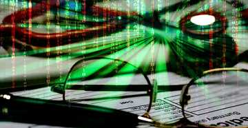 FX №177372 Doctor online digital template background illustration