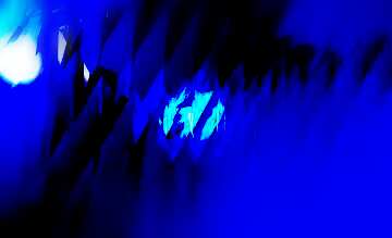 FX №183351 Blue futuristic shape. Computer generated abstract background.