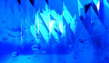 FX №183399 Blue futuristic shape. Computer generated abstract background. Drops