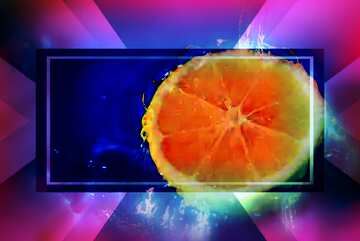 FX №186784 Lemon wallpaper on desktop powerpoint website infographic template banner layout design responsive...