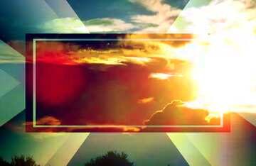 FX №187631 Sunset wallpapers for desktop powerpoint website infographic template banner layout design...