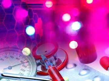 FX №194208 Congratulations medicine  background Tech template