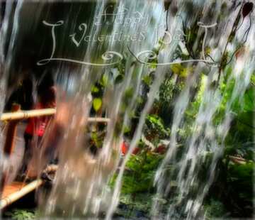 FX №212722 Under the waterfall happy valentines day