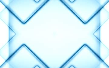 FX №223030 Weiße Rauten mit blauer Kontur